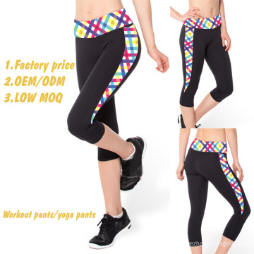 Dri Fit Capris imprimé pour femmes, Vente en gros de vêtements de sport, vêtements d'entraînement